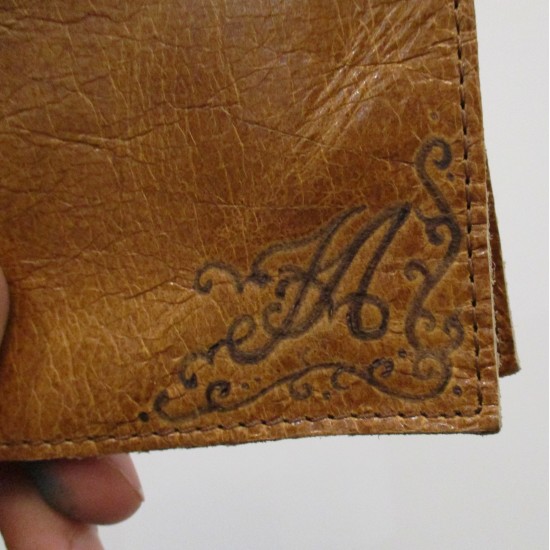 Passport Cover Sleeve Tan with card spaces